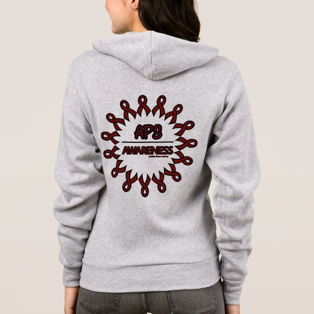Ribbons/Circle...APS Hoodie (Rückseite)