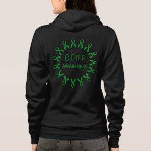 Ribbons/Circle...C Diff Hoodie