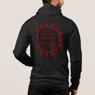 Ribbons/Circle.. Gehirnaneurysma Hoodie