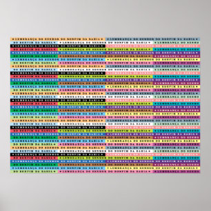 Ribbons (Fitas) von Senor do Bonfim Poster