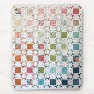 Ribbons und Rose Quilt-Maus-Pad Mousepad