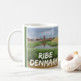 Riberhus und Ribe, Jutland, Dänemark Kaffeetasse