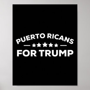 Ricaner für Trump 2020 Funny Gift Shirt Männer Fra Poster