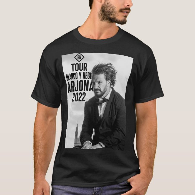 Ricardo Arjona - Blanco y Negro Tour Essential T-S T-Shirt (Vorderseite)