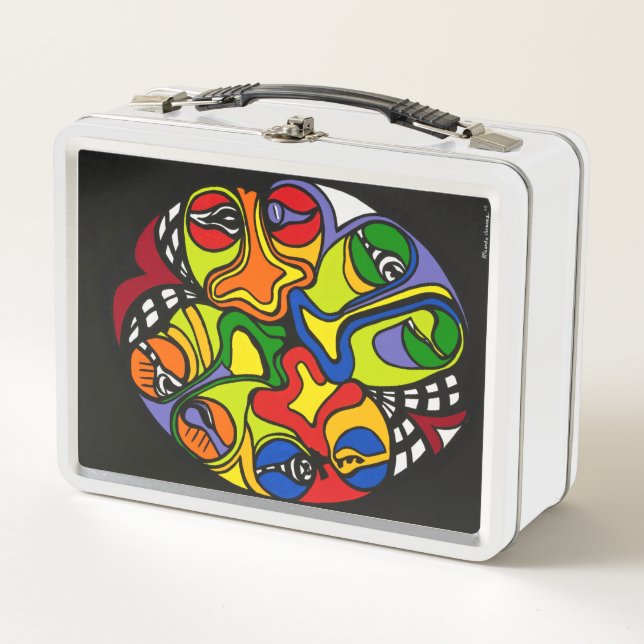 Ricardo Gomez Lunchbox mit "Reflections" (Vorderseite)