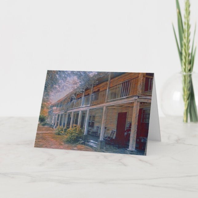 Rice’s-Hughlett’s Tavern c. 1935 Dankeskarte (Vorderseite)