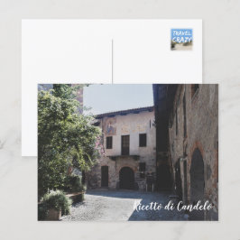 Ricetto di Candelo, Piemont, Italien Postkarte