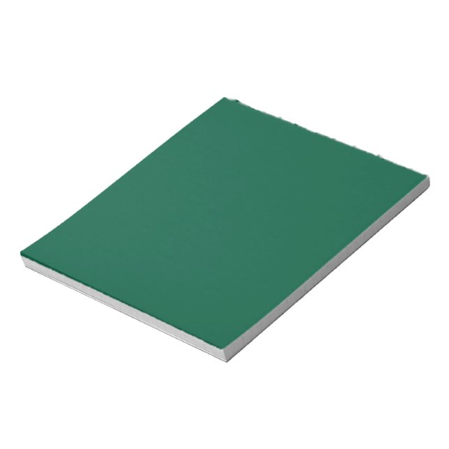 Rich Dark Green Notepad Notizblock (Rotiert)