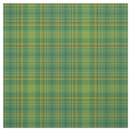 Rich Green Tartan (Kariertes, kundenspezifisches G Stoff
