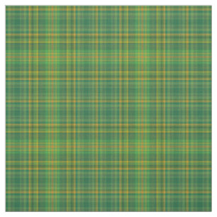 Rich Green Tartan (Kariertes, kundenspezifisches G Stoff