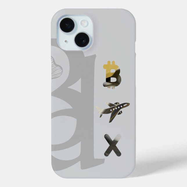 RICH iPhone Fälle Trend Abstrakt Art Schwarz-weiß Case-Mate iPhone Hülle (Rückseite)