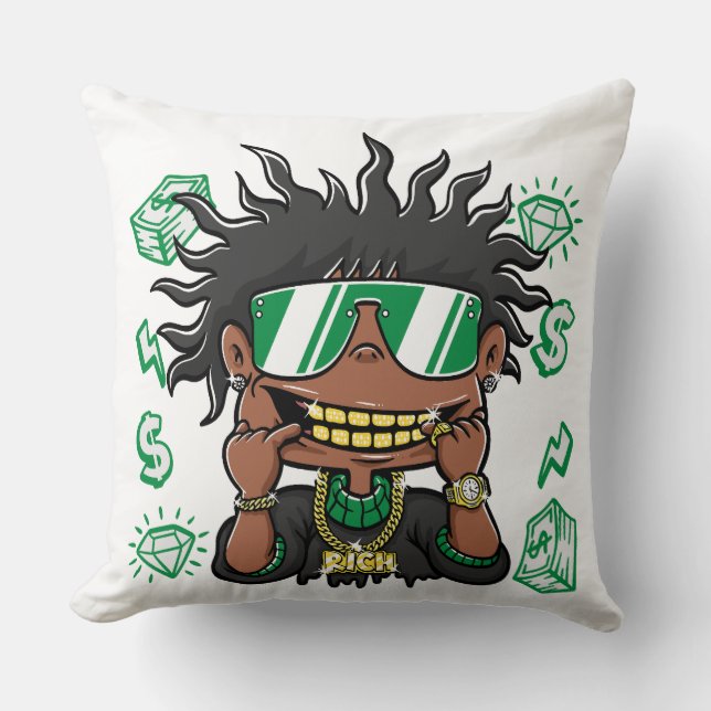 Rich Liebe Closing Kissen (Vorderseite)