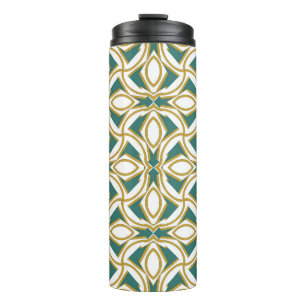 rich ornament. Sloping seamless colorful ornament Thermosbecher