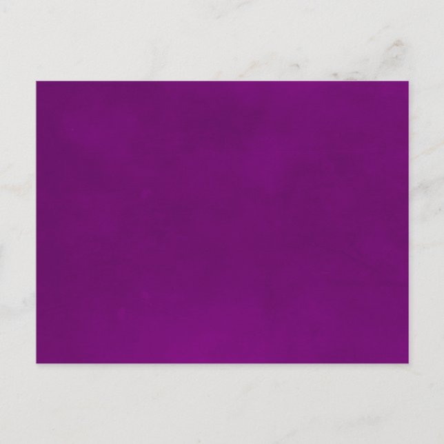 RICH ROYAL LILA LUXURY GRAPE FARBTEXTUR TEMP POSTKARTE (Vorderseite)