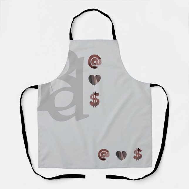 RICH Schürze Abstrakt Trend Decor Powdery (Vorderseite)