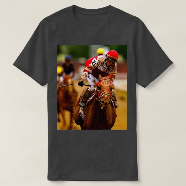 Rich Strike Horse Lover T T-Shirt (Design vorne)