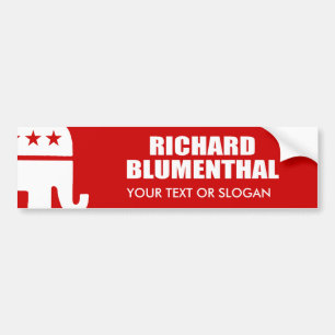 RICHARD BLUMENTHAL FÜR SENAT AUTOAUFKLEBER