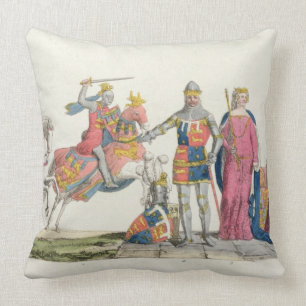 Richard das Lionheart, John von hagem, Edward III, Kissen