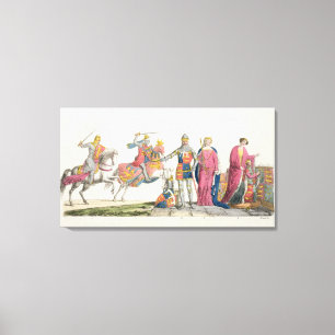 Richard das Lionheart, John von hagem, Edward III, Leinwanddruck