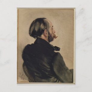 Richard, der Bruder des Künstlers, 1860 Postkarte
