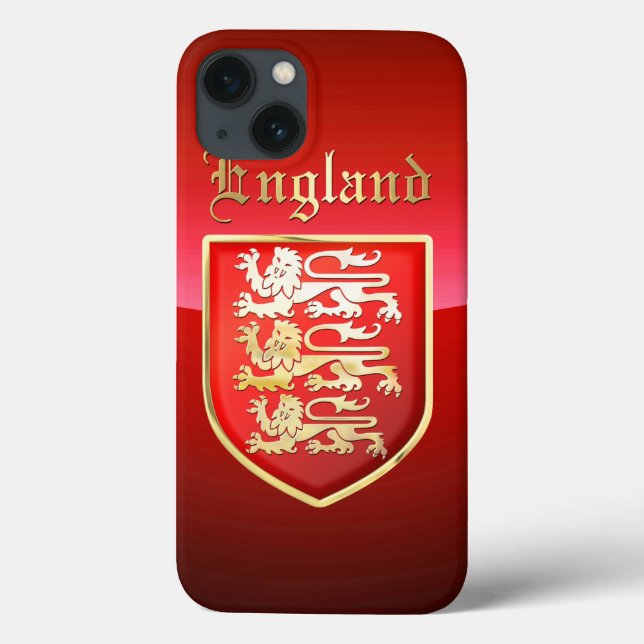 Richard, der königliche Schild von England Case-Mate iPhone Hülle (Rückseite)