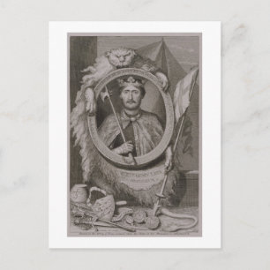 Richard I 'Coeur de Lion' (1157-1999) König von En Postkarte