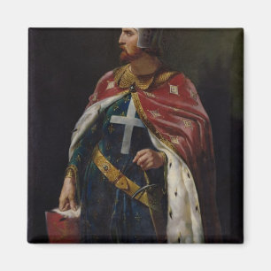 Richard I der Lionheart König von England, 1841 Magnet