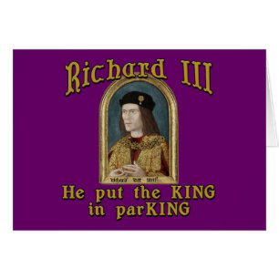 Richard III a mis le roi dans le T-shirt de