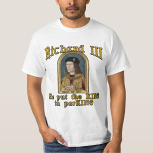 Richard III a mis le roi dans le T-shirt de