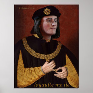 Richard III bekommt einen neuen Kopf (seinen eigen Poster