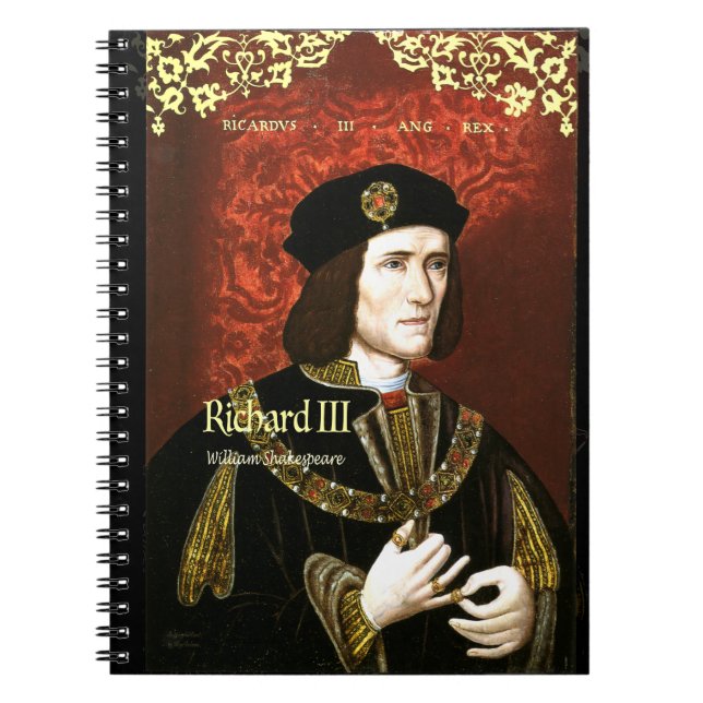 Richard III Notizblock (Vorderseite)