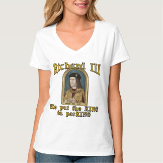 Richard III setzte den König in Parkt-shirt ein T-Shirt