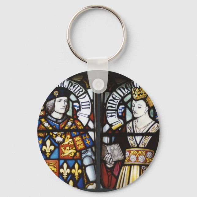 RICHARD III UND QUEEN ANNE OF ENGLAND SCHLÜSSELANHÄNGER (Vorderseite)