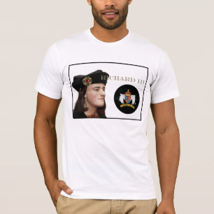 Richard III und sein weißes Eber-Abzeichen T-Shirt