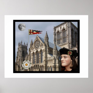 Richard III und York-Münster Poster