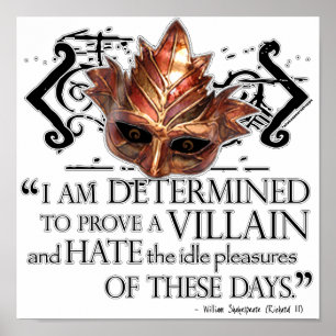 Richard III Zitat Poster