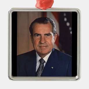 Richard M. Nixon 37. Präsident Ornament Aus Metall