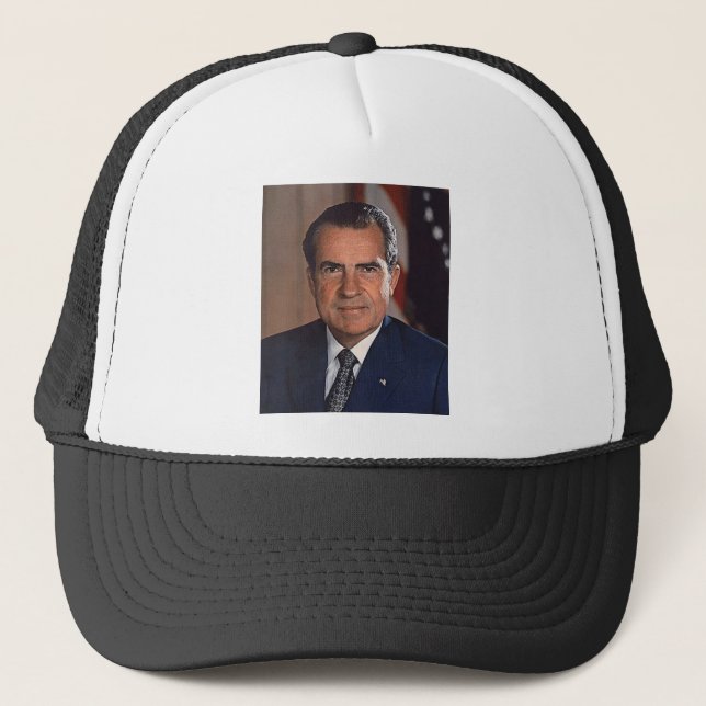 Richard M. Nixon Truckerkappe (Vorderseite)