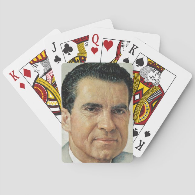 Richard Milhouse Nixon Spielkarten (Rückseite)