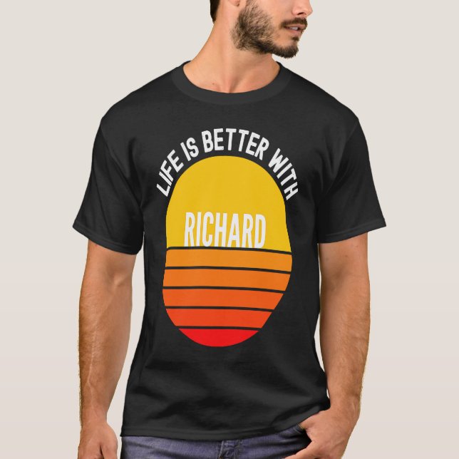 Richard mit Richard T-Shirt (Vorderseite)