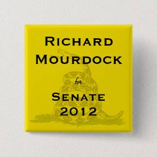 Richard Mourdock für Senats-Teeparty-Knopf Button