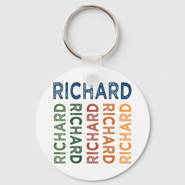 Richard Niedlich Colorful Schlüsselanhänger (Vorderseite)