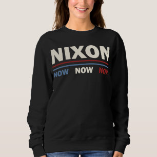 RICHARD NIXON AGNEW NIXON 1972 WAHLKAMPAGNE SWEATSHIRT