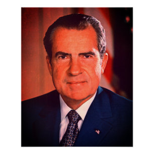 Richard Nixon, amerikanischer Politiker, US-Präsid Poster