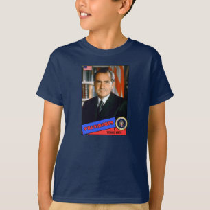 Richard Nixon Baseballkarte T-Shirt