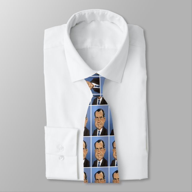 Richard Nixon Krawatte (Gebunden)
