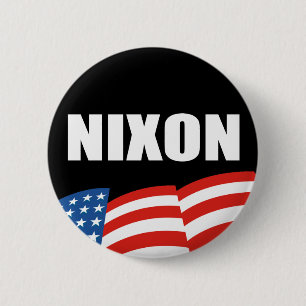 RICHARD NIXON-Wahl-Gang Button