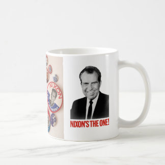 Richard- Nixonknopf-Kollektor-Tasse Kaffeetasse