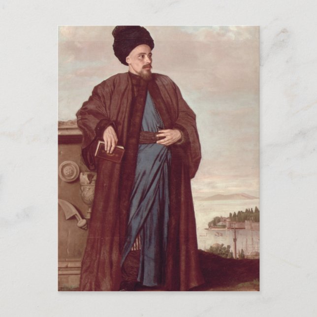 Richard Pococke in orientalischer Kostümkunst, 173 Postkarte (Vorderseite)