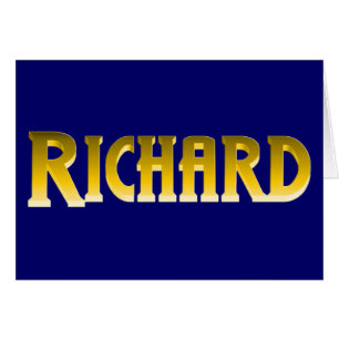 RICHARD, pour Richard
